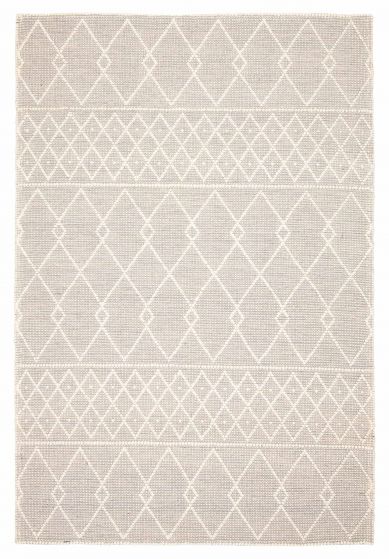 Indian Sienna 6'0" x 9'1" Braid weave Wool Rug 