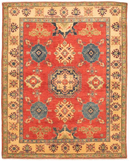 Afghan Finest Ghazni 5'0" x 6'4" Hand-knotted Wool Rug 
