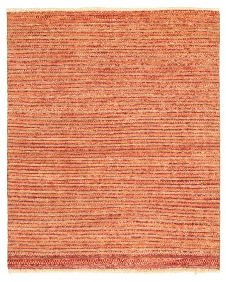 Pakistani Peshawar Ziegler 4'0" x 4'10" Hand-knotted Wool Rug 