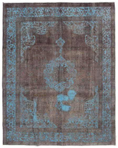 Tapis surteint coloré 9'10" x 12'6" en laine