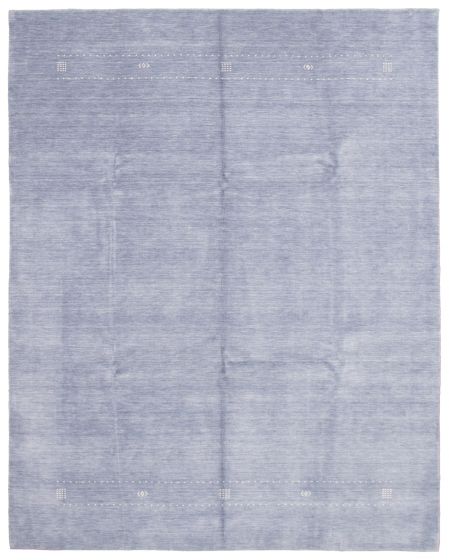 Indo Gabbeh 9'1" x 11'9" Hand Loomed Wool Rug 
