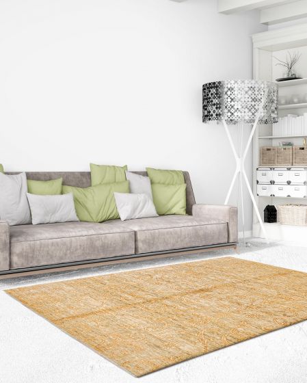 Indian Mystique 8'3" x 10'0" Hand-knotted Wool Rug 