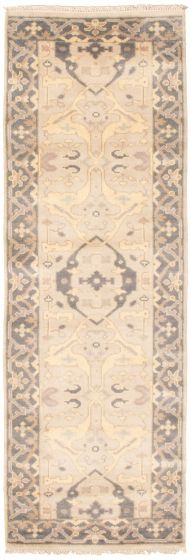 Tapis oushak royal 2'6" x 7'11" en laine