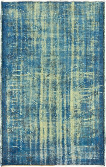 Turkish Color Transition 5'11" x 9'1" Hand-knotted Wool Rug 