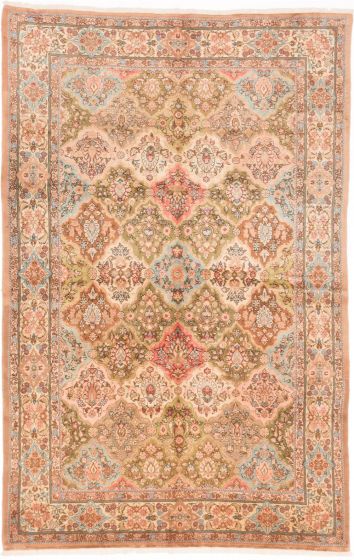 Persian Style 6'10" x 10'5" Hand-knotted Wool Rug 