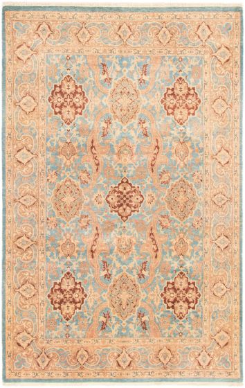 Pakistani Pako Persian 18 Of 20 6'0" x 9'6" Hand-knotted Wool Rug 
