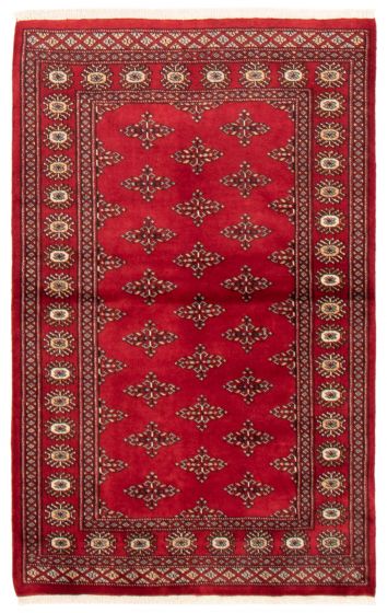 Tapis peshawar bokhara 3'1" x 4'11" en laine