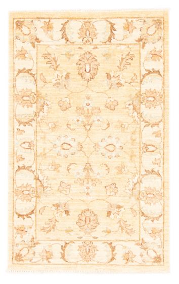 Pakistani Peshawar Oushak 2'7" x 4'2" Hand-knotted Wool Rug 