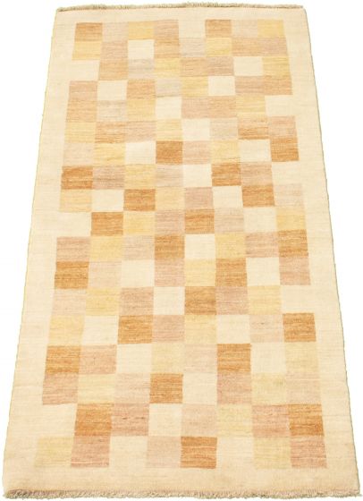 Pakistani Peshawar Ziegler 3'3" x 7'1" Hand-knotted Wool Rug 