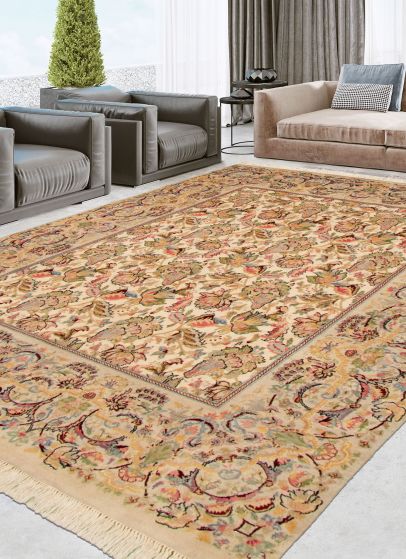 Tapis pako persan 6'2" x 9'2" en laine