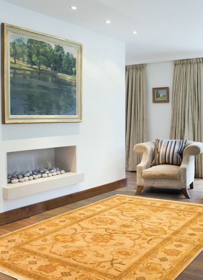 Afghan Chobi Finest 4'1" x 6'1" Hand-knotted Wool Rug 