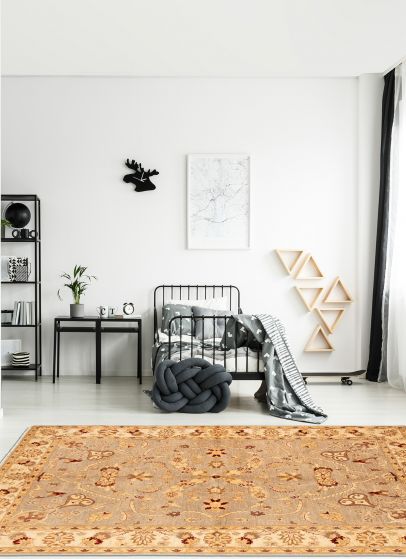 Afghan Chobi Finest 6'0" x 8'10" Hand-knotted Wool Rug 