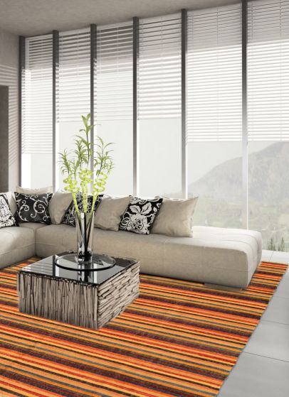 Turkish Sundance 5'11" x 7'3" Flat-Weave Wool Kilim 
