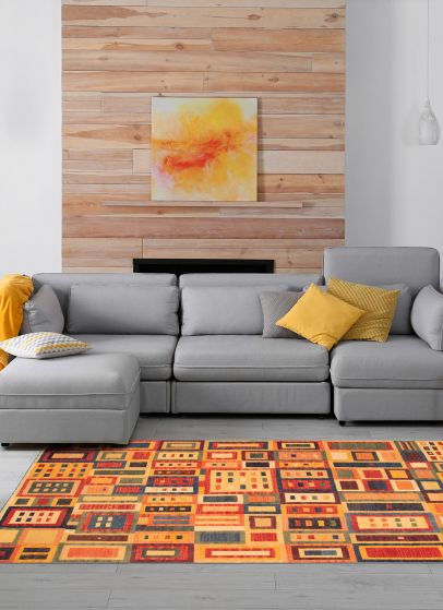 Turkish Sundance 10'3" x 13'10" Flat-Weave Wool Kilim 