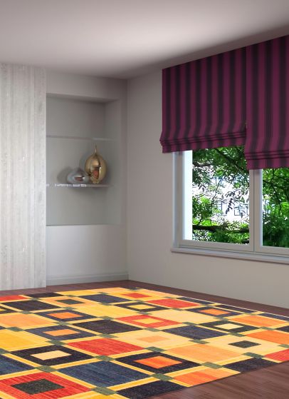 Turkish Sundance 9'2" x 11'10" Flat-Weave Wool Kilim 