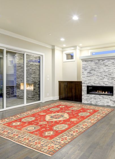 Tapis ghazni 7'10" x 11'1" en laine
