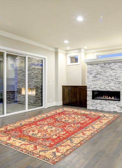 Tapis ghazni 6'3" x 9'4" en laine