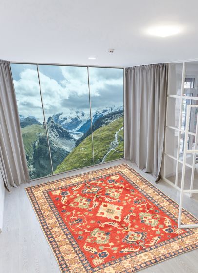 Tapis ghazni 7'4" x 10'1" en laine