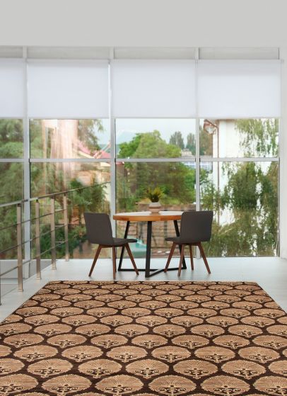Pakistani Lahore Finest Collection 8'11" x 11'11" Hand-knotted Wool Rug 