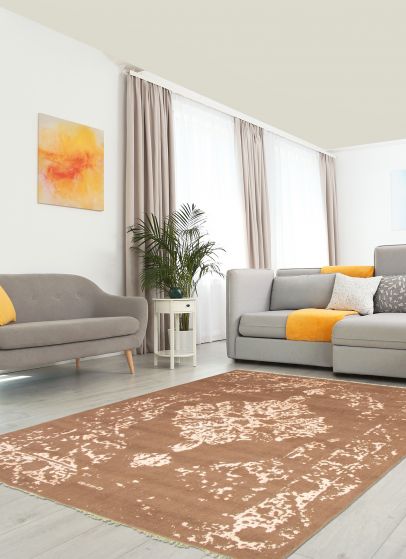 Indian La Seda 6'5" x 9'2" Hand-knotted Silk, Wool Rug 