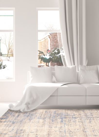 Indian Galleria 7'0" x 11'2" Hand Tufted Viscose Rug 