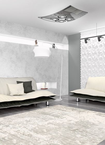 Indian Galleria 6'6" x 9'8" Hand Tufted Viscose Rug 