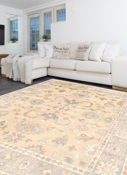 Tapis oushak royal 8'0" x 9'11" en laine