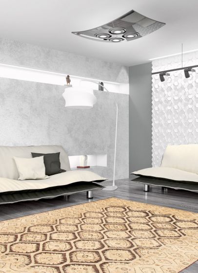 Tapis pako persan 6'7" x 9'7" en laine
