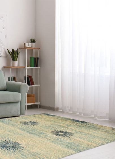 Tapis lahore 5'7" x 7'9" en laine