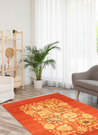 Tapis peshawar ziegler 3'0" x 4'11" en laine