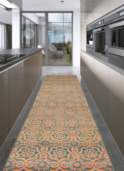 Tapis lahore 2'8" x 9'9" en laine