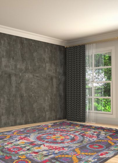 Pakistani Lahore Finest Collection 9'0" x 12'7" Hand-knotted Wool Rug 