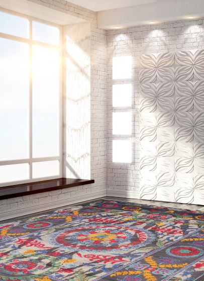 Tapis lahore 8'10" x 11'0" en laine