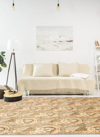 Tapis lahore 9'0" x 12'0" en laine
