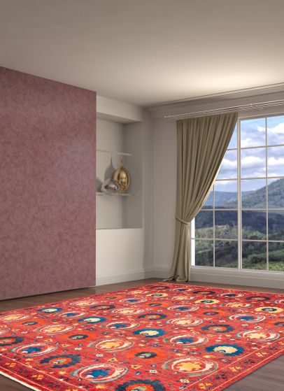 Tapis lahore 9'0" x 11'4" en laine