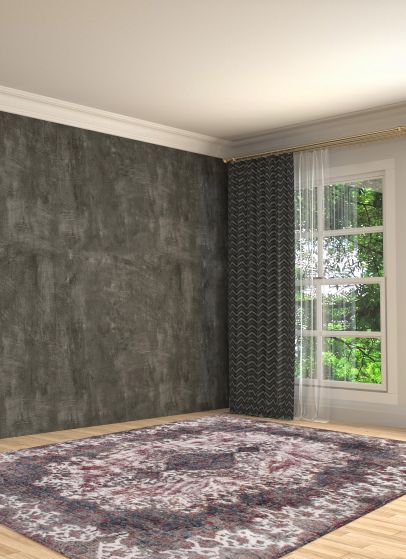 Turkish Antalya Vintage 8'2" x 11'10" Hand-knotted Wool Rug 