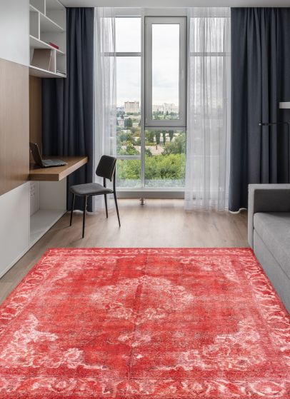 Tapis surteint coloré 9'10" x 12'7" en laine