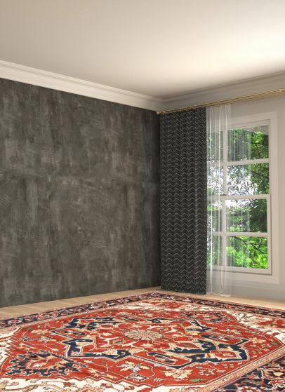 Indian Serapi Heritage 9'8" x 14'1" Hand-knotted Wool Rug 