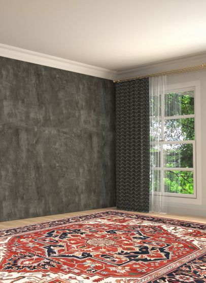 Indian Serapi Heritage 9'4" x 14'0" Hand-knotted Wool Rug 