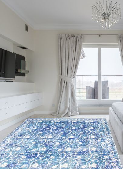 Indian Heritage 8'1" x 9'10" Hand-knotted Silk Rug 