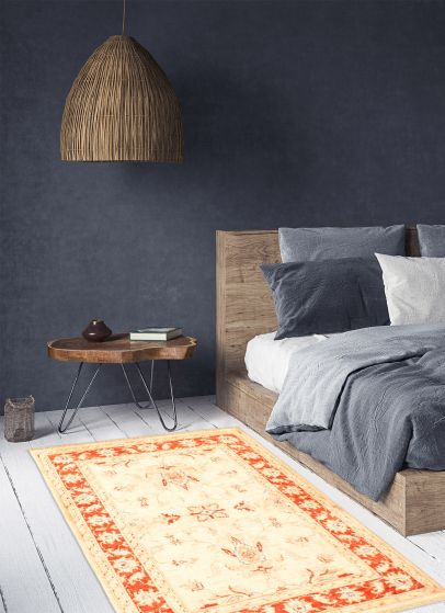 Tapis chobi 2'8" x 3'11" en laine