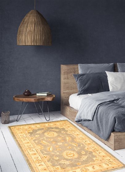 Tapis chobi 2'8" x 3'11" en laine