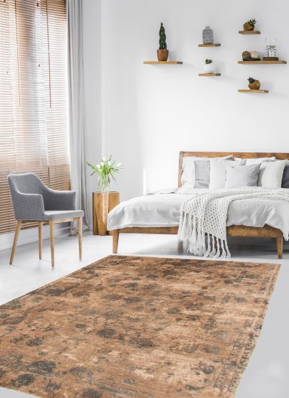 Tapis loreto 5'1" x 7'4" en laine