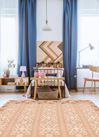 Kilim tamar 7'9" x 9'9" en laine