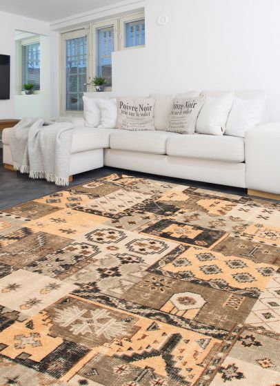 Tapis patch deluxe 7'11" x 9'11" en laine