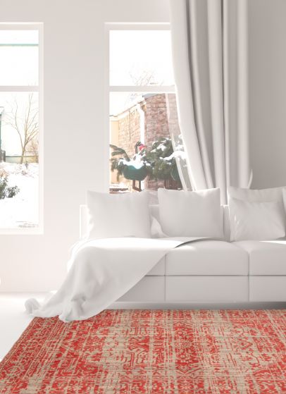 Tapis loreto 5'0" x 8'5" en laine