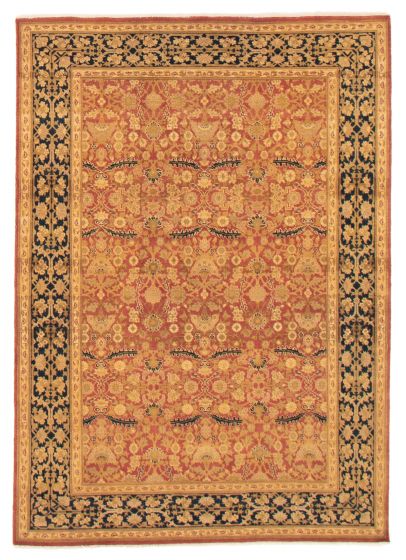 Indian Jamshidpour 5'6" x 7'7" Hand-knotted Wool Rug 