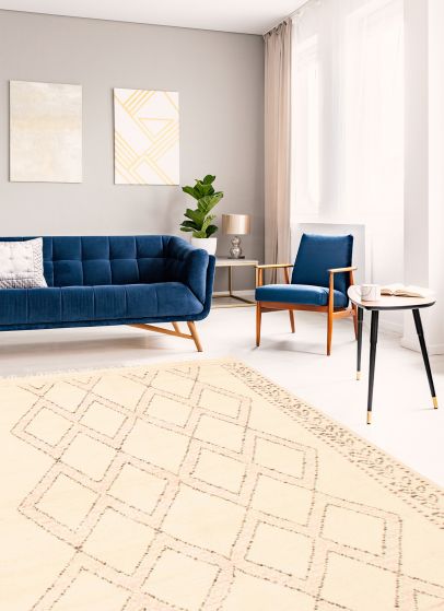 Pakistani Pak Finest Marrakesh 5'10" x 9'2" Hand-knotted Wool Rug 