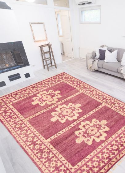 Pakistani Pak Finest Marrakesh 7'11" x 10'2" Hand-knotted Wool Rug 