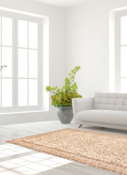 Tapis antalya vintage 3'10" x 6'11" en laine